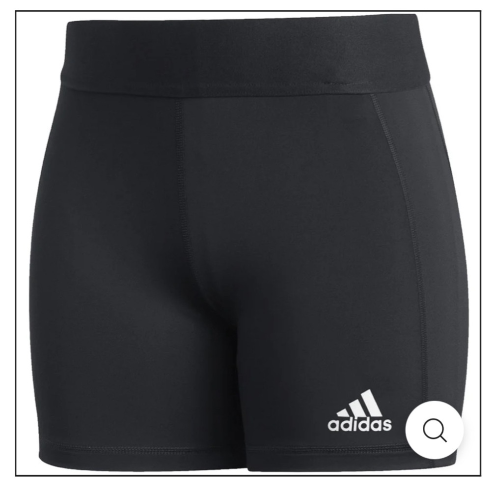 Adidas Women's Alphaskin 4" Techfit Volleyball Shorts